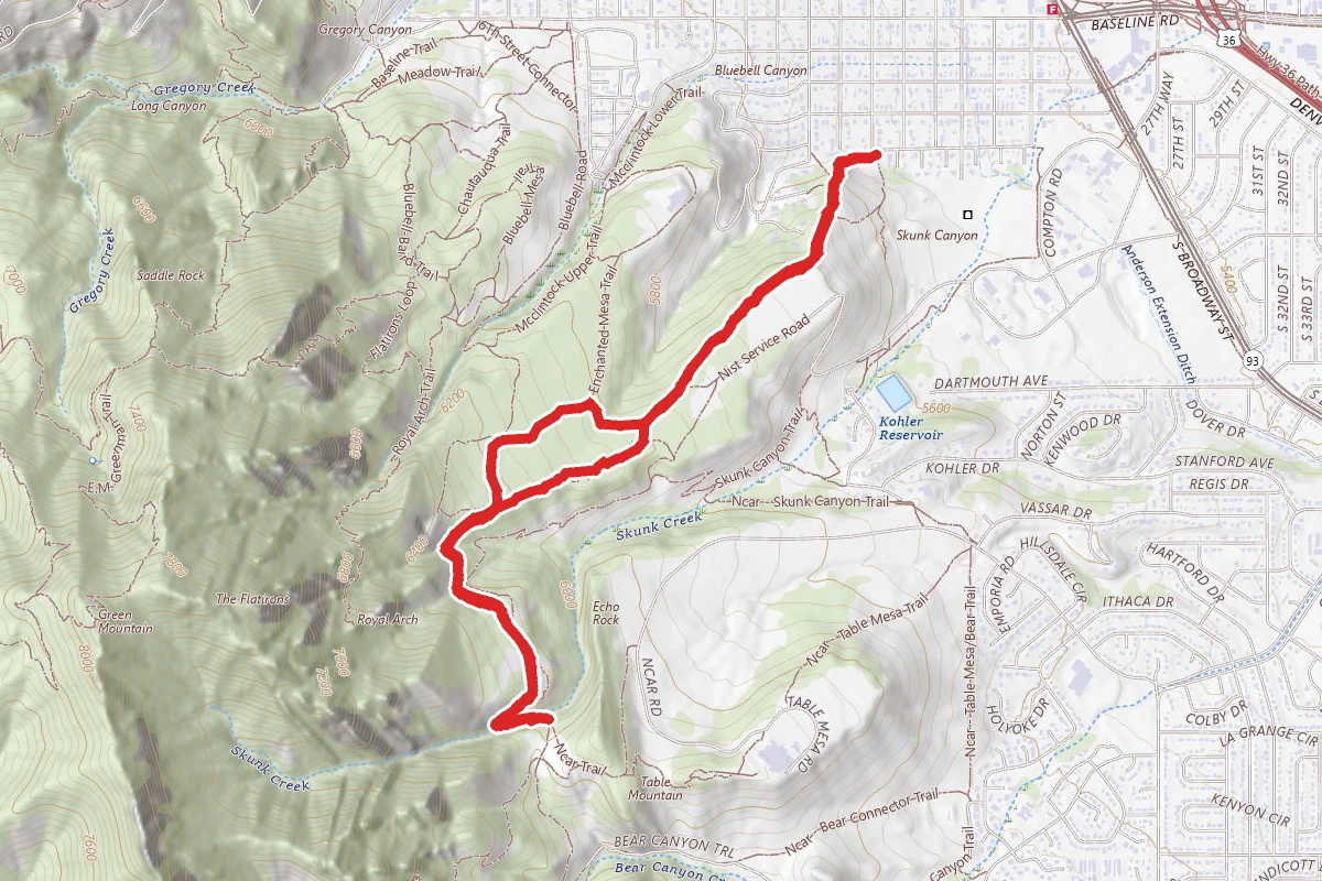 Kohler Mesa Trail