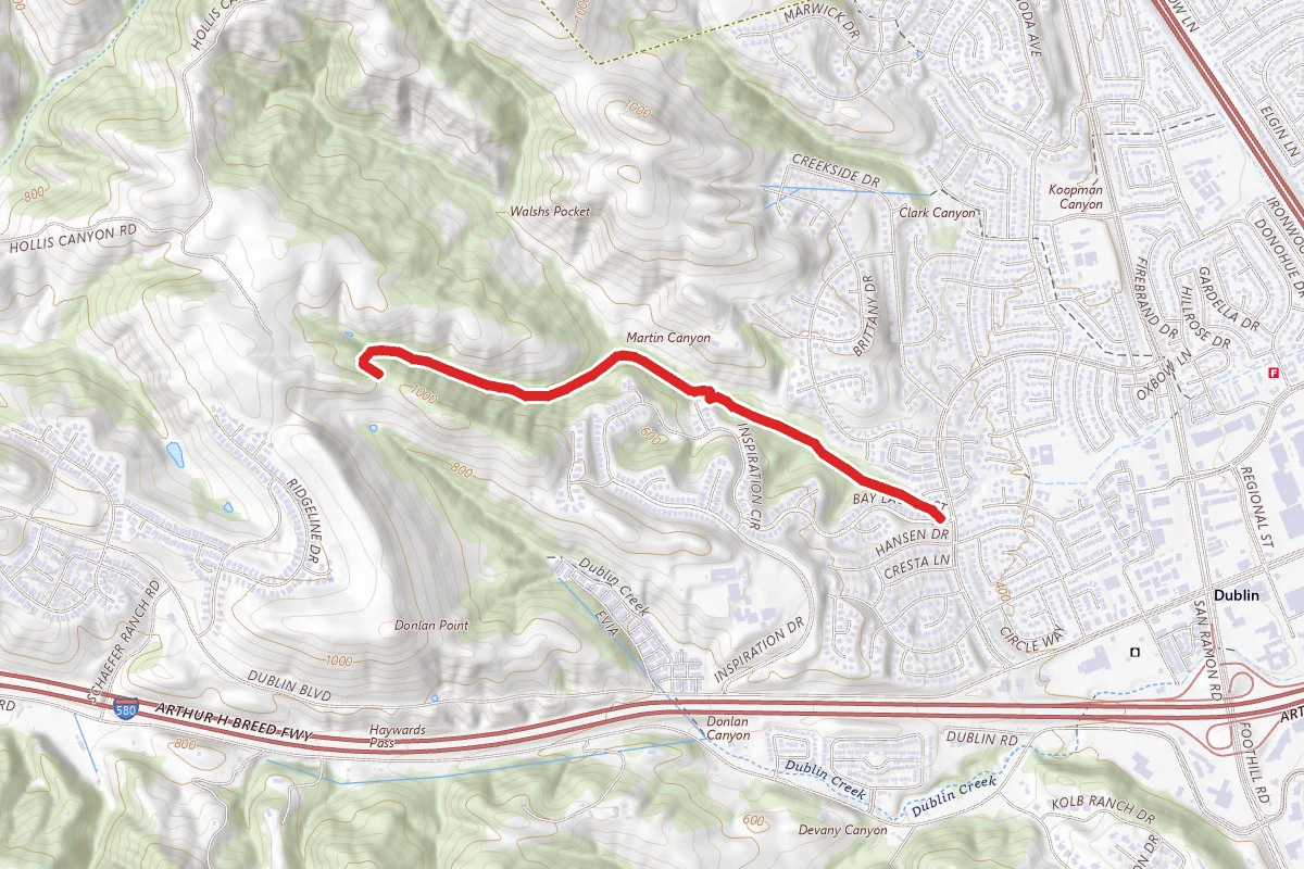 Martin Canyon Creek Trail