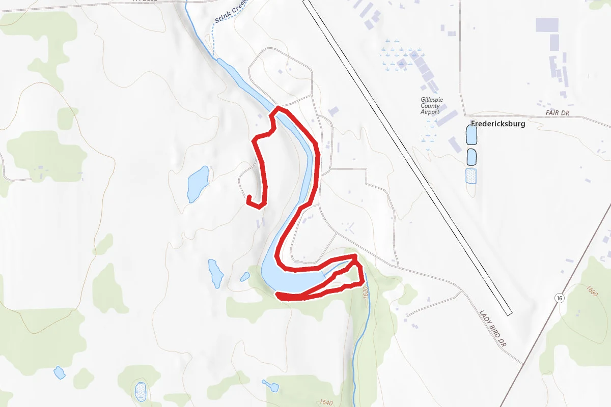 Lady Bird Johnson Park Trail