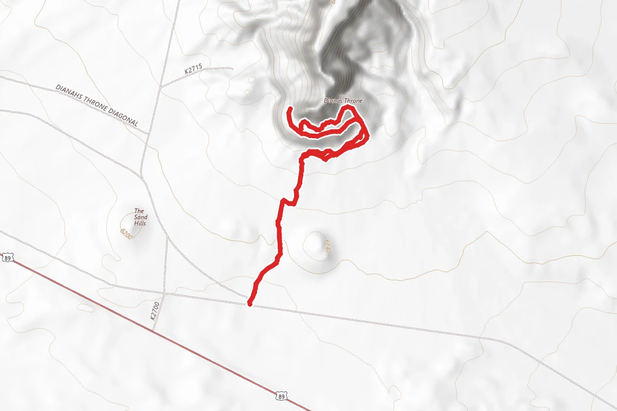Diana's Throne Trail