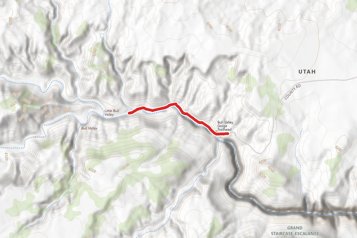 Bull Valley Gorge Trail