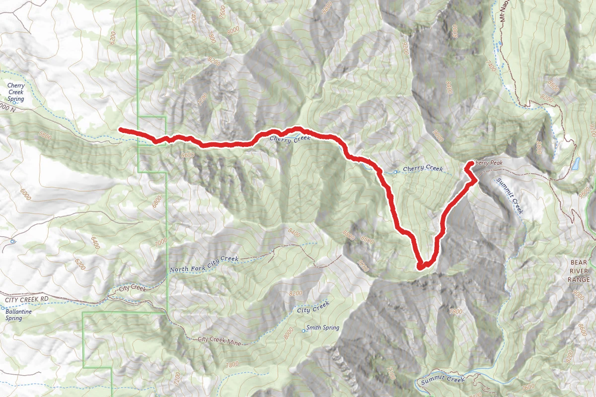 Cherry Peak Trail