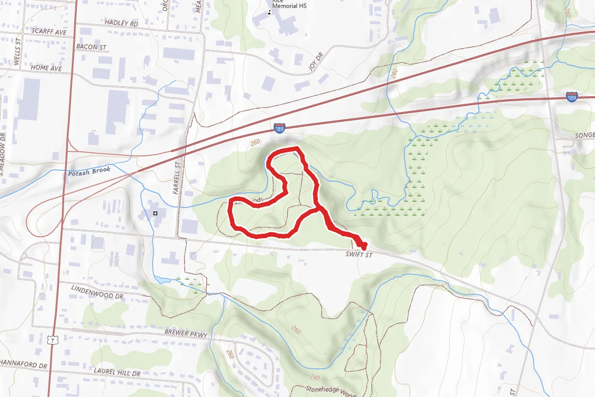 East Woods Natural Area Loop