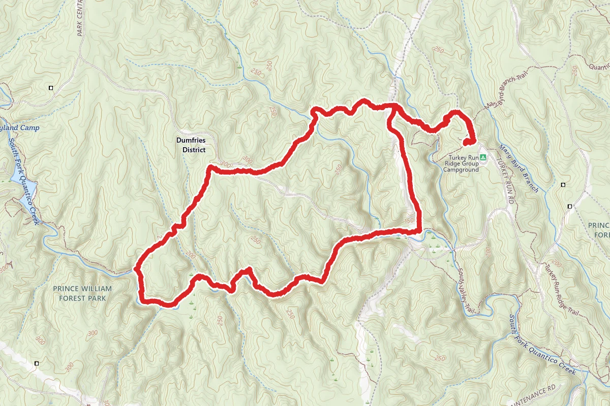 High Meadows and South Valley Trail Loop