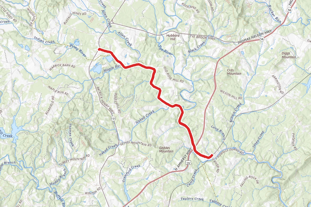Virginia Blue Ridge Railway Trail