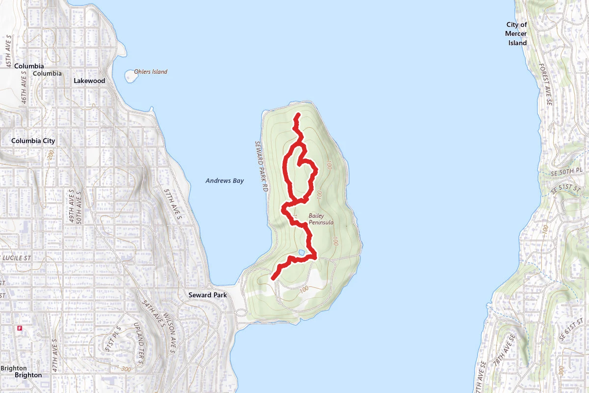 Lost Lake Trail, Woodpecker Trail, Erratic Trail, Windfall Trail Loop