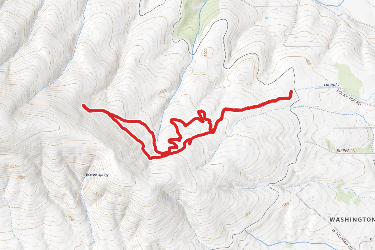 Rocky Top to Cowiche Mountain