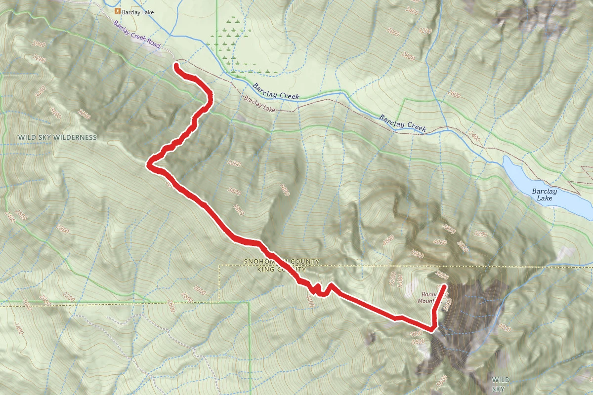 Baring Mountain Trail