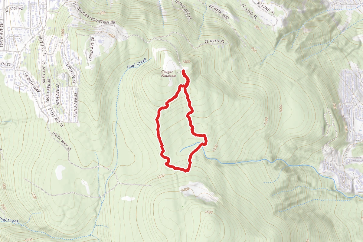 Anti-Aircraft Ridge Trail and Tibbetts Marsh Trail route map