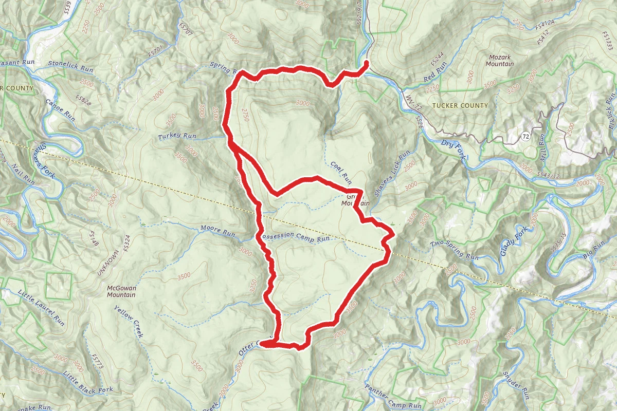 Lower Otter Creek Loop Trail