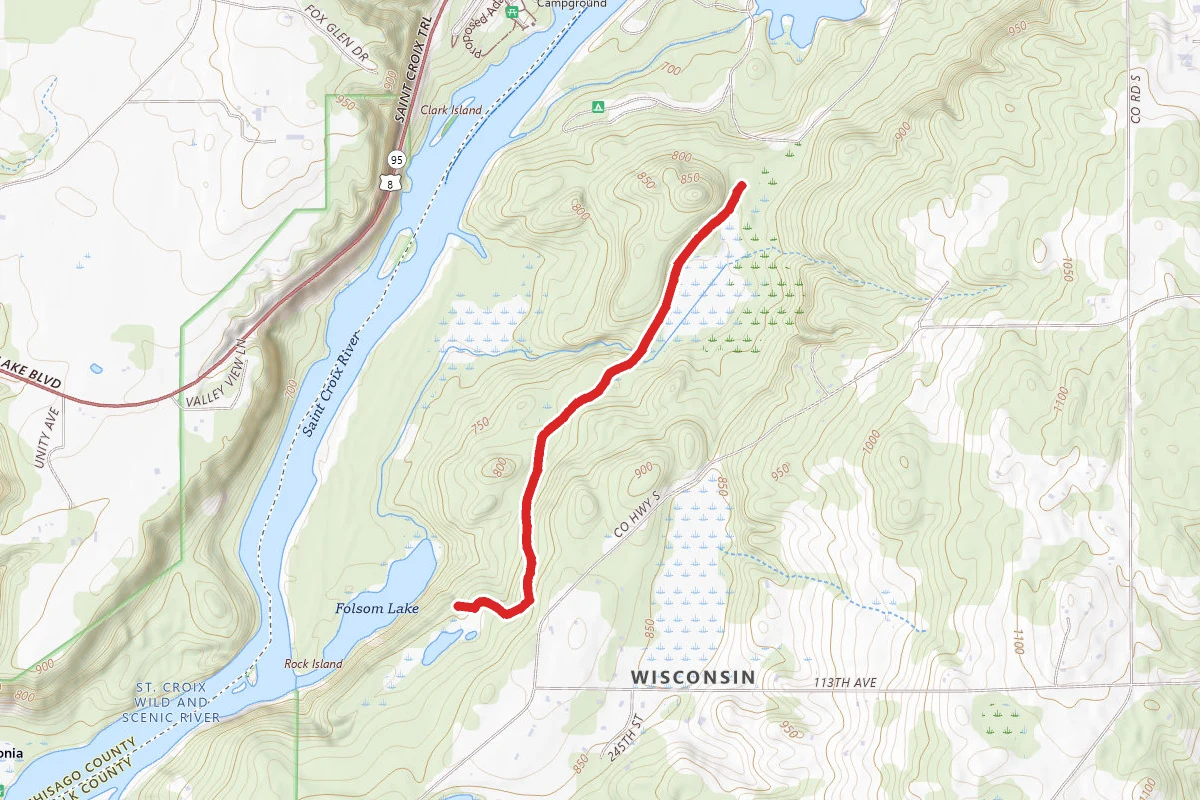 Folsom Lake via Silverbrook Trail