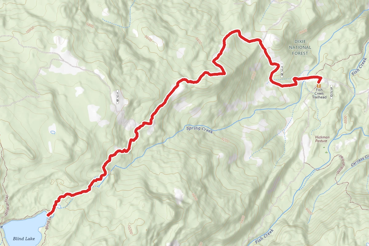 Blind Lake Trail