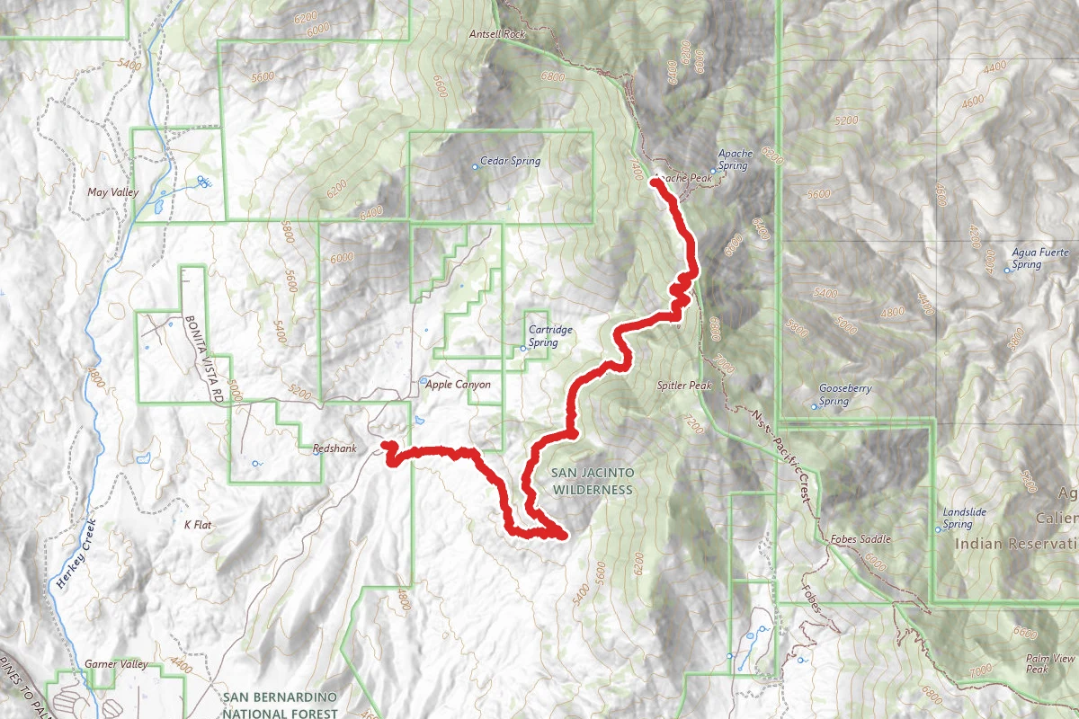 Apache Peak Trail