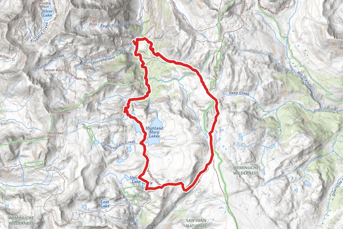 Highland Mary Trail Loop