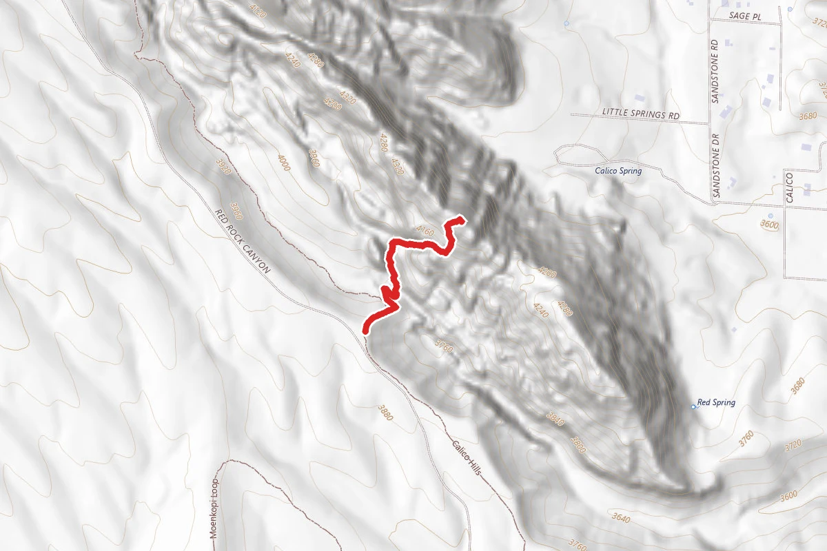 Calico Hills Overlook Scramble