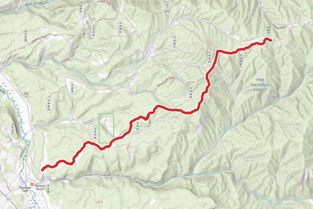 Illinois Gulch OHV Trail