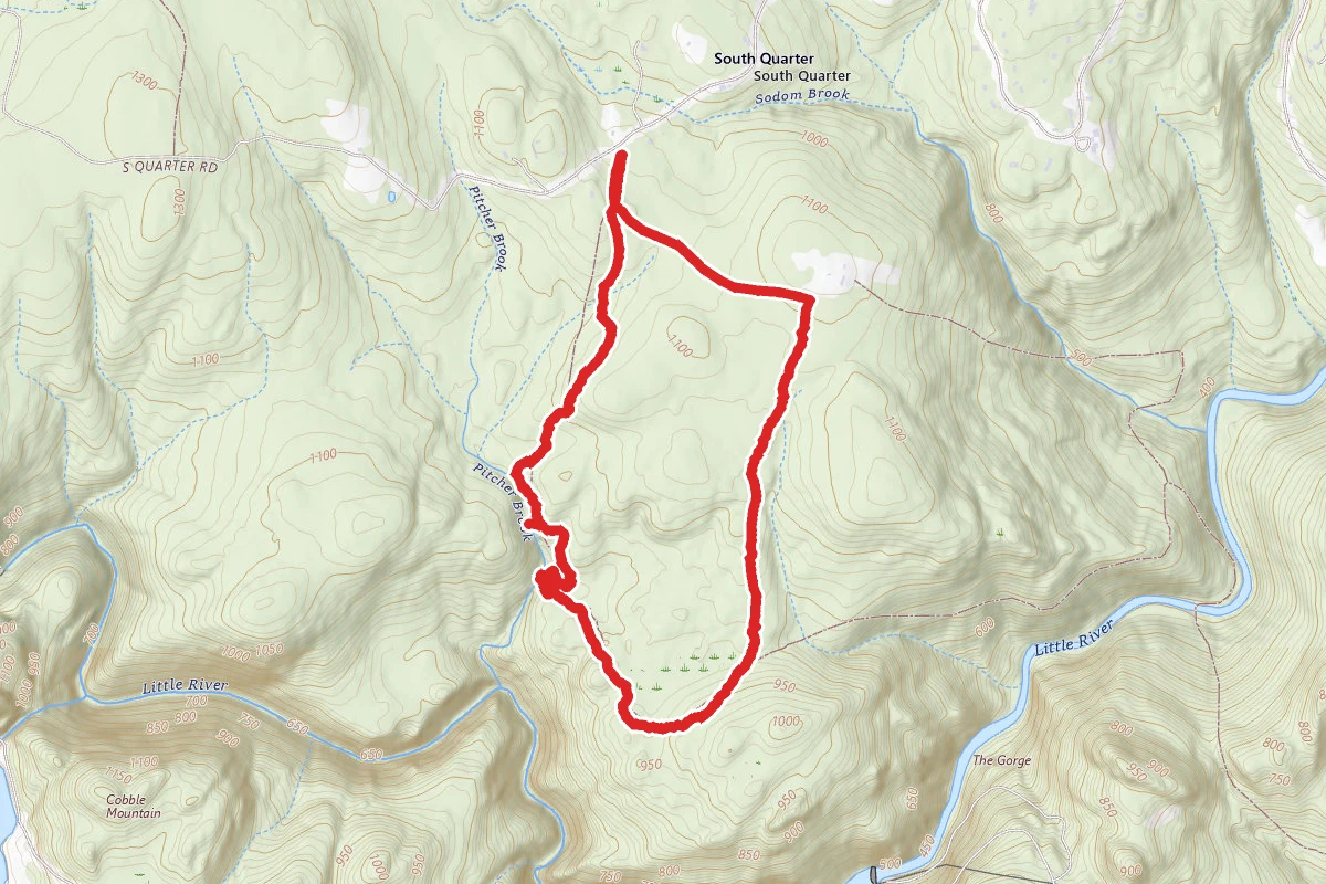 Pitcher Brook to Laurel Lane Circuit