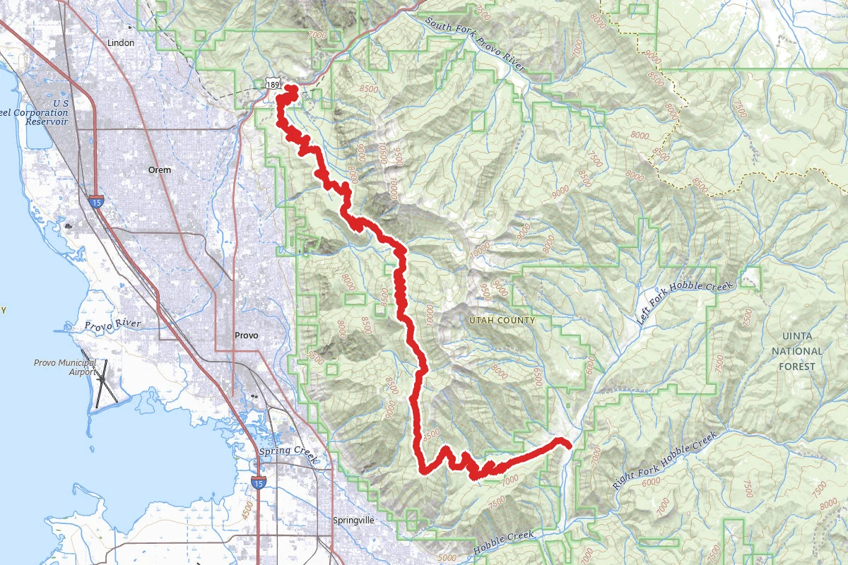 Squaw Peak Road