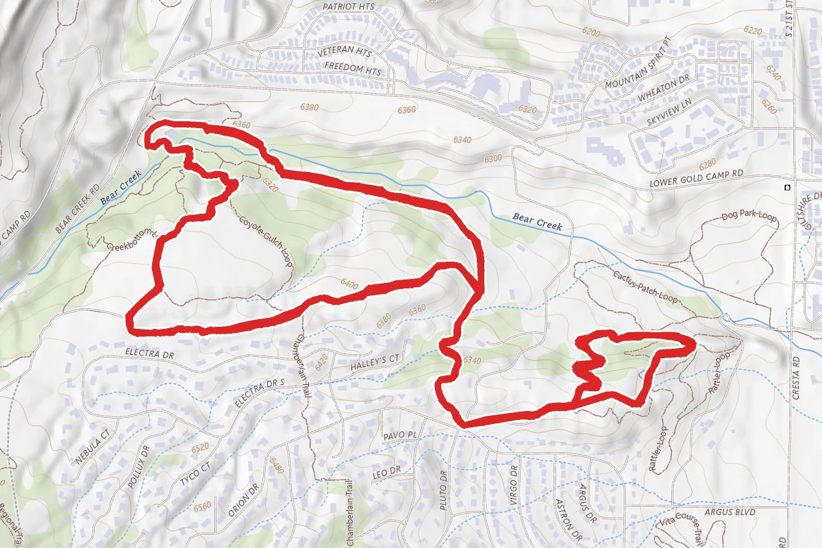 Bear Creek Regional Trail with Nature Preserve