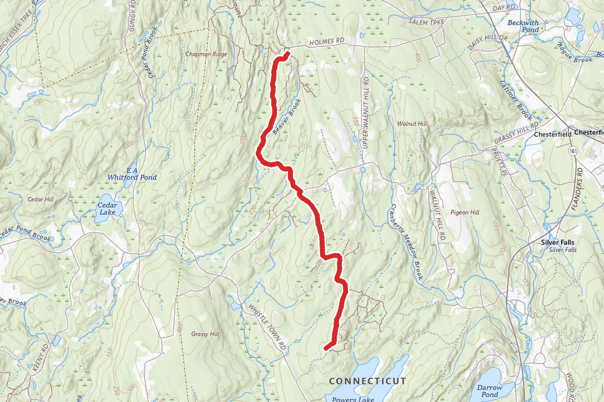 Nehantic State Forest Trail
