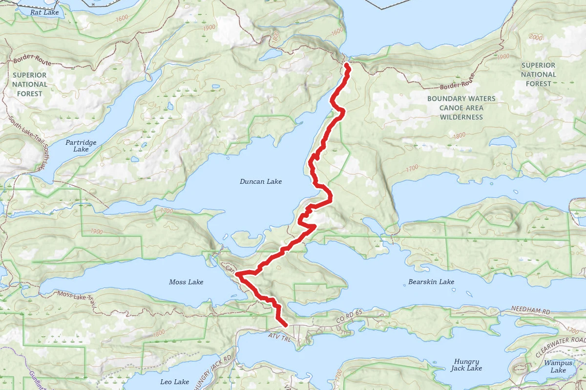 Caribou Rock Trail