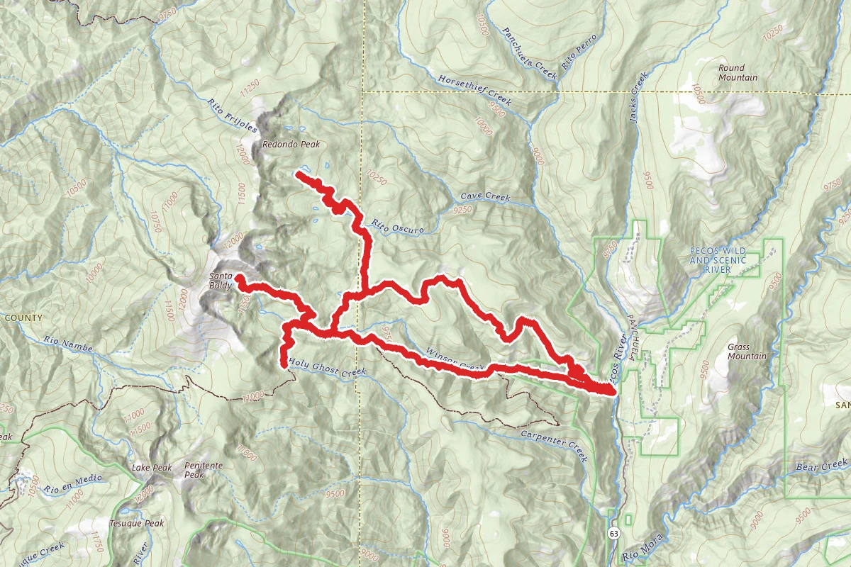 Spirit Lake, Katherine Lake, Stewart Lake, and Lake Johnson Loop