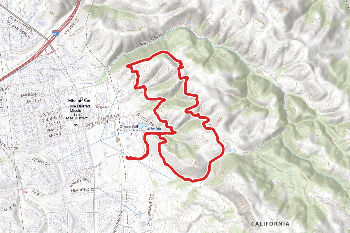 YSC, Panorama and Peak Trail Loop