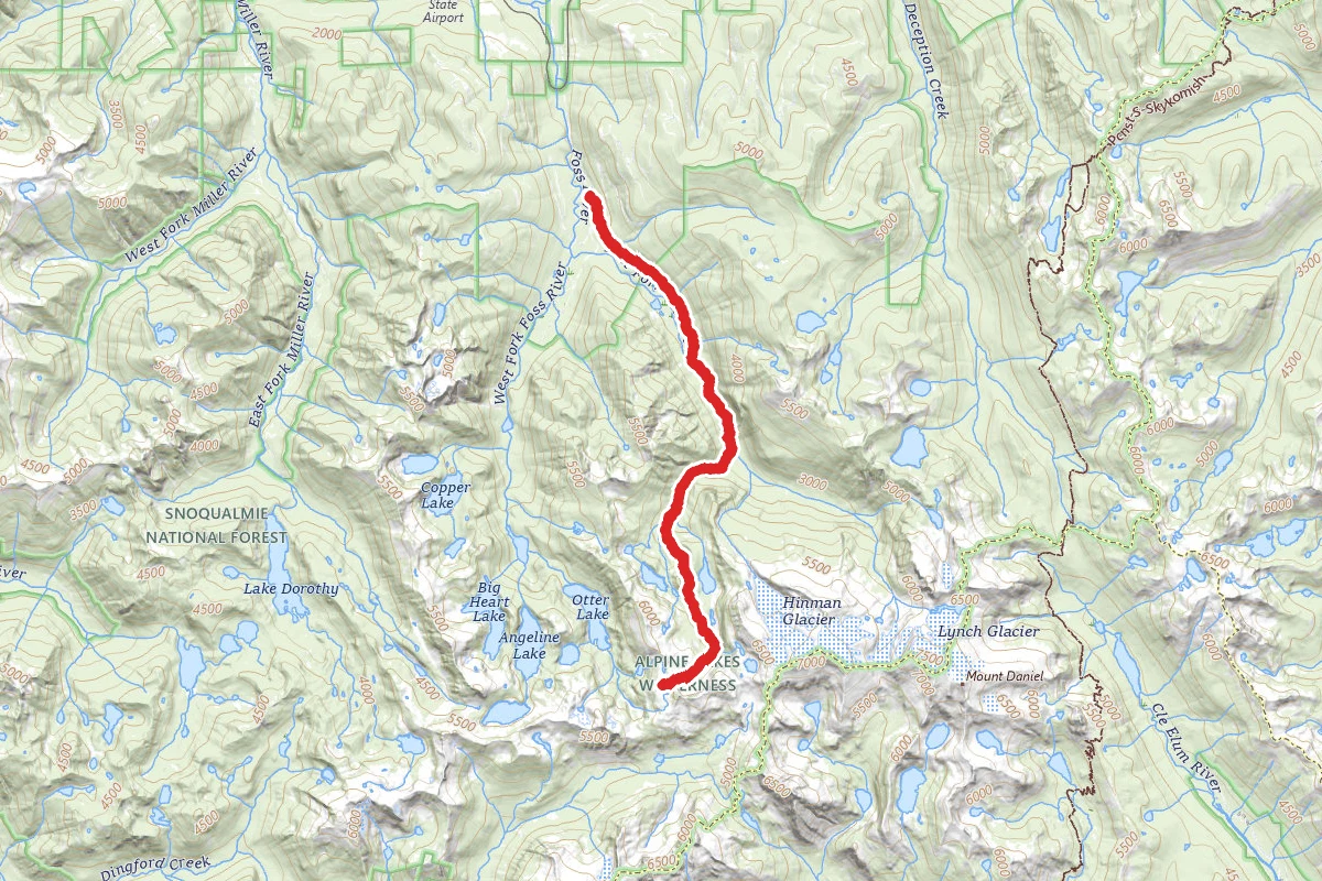 Necklace Valley and Tank Lakes