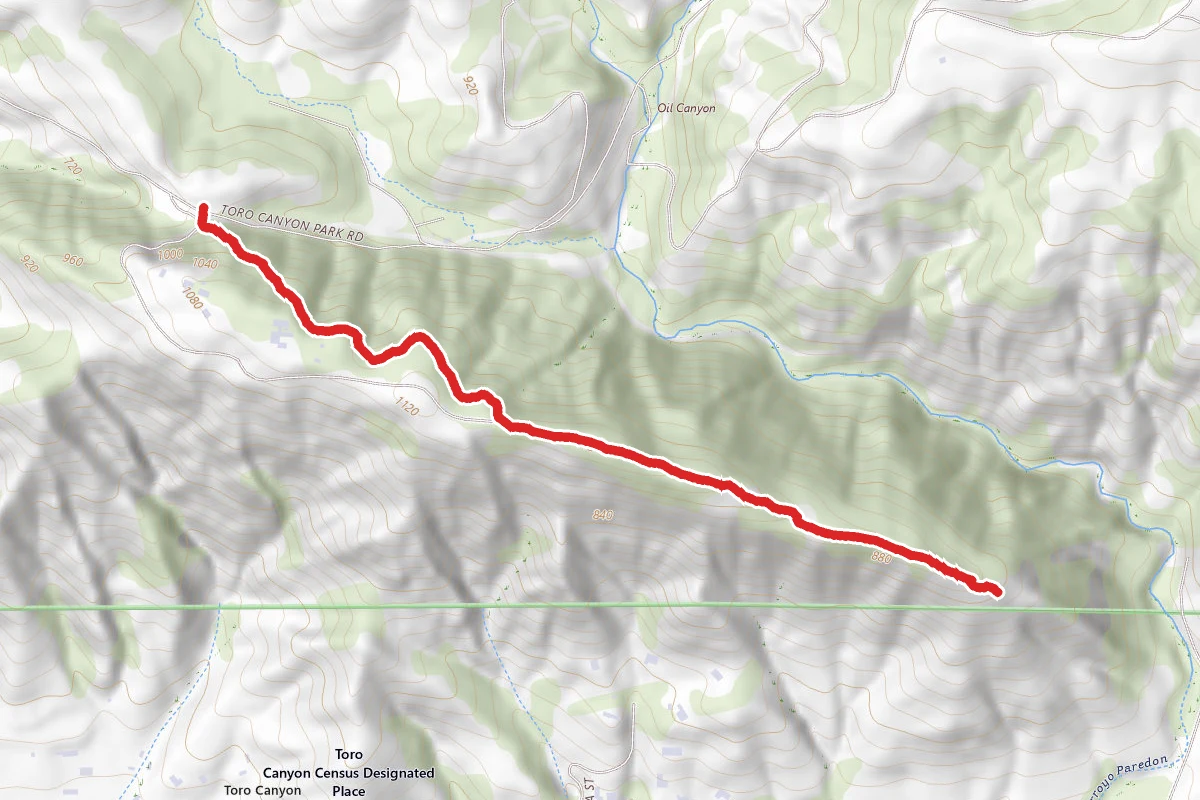 Toro Canyon Ridge