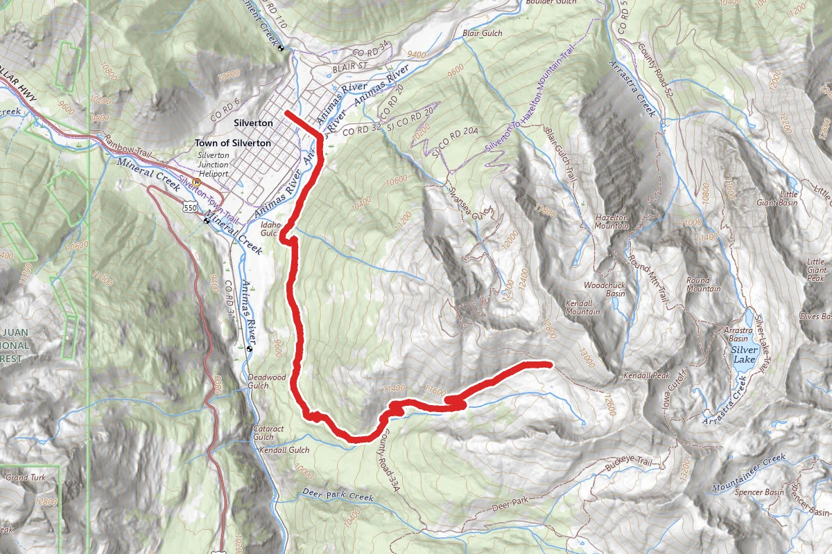 Kendall Peak Road