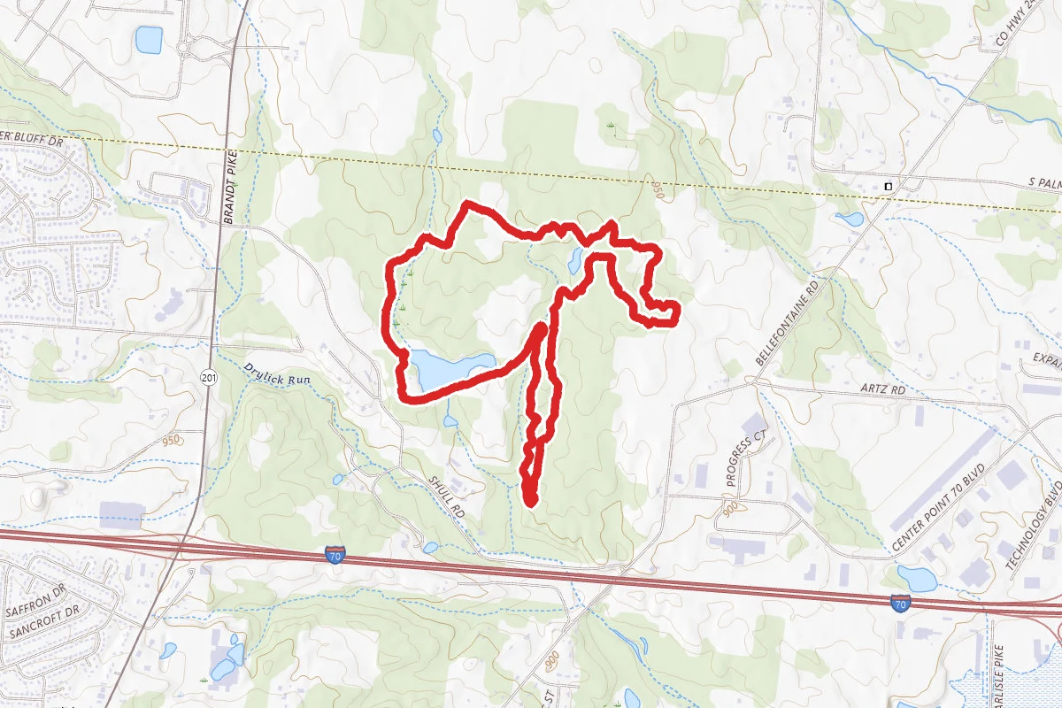 Carriage Hill Orange Trail