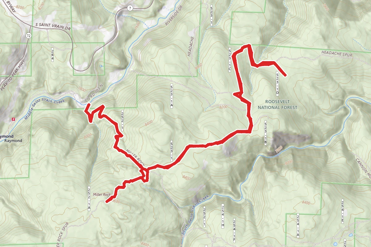 Miller Rock OHV Trail