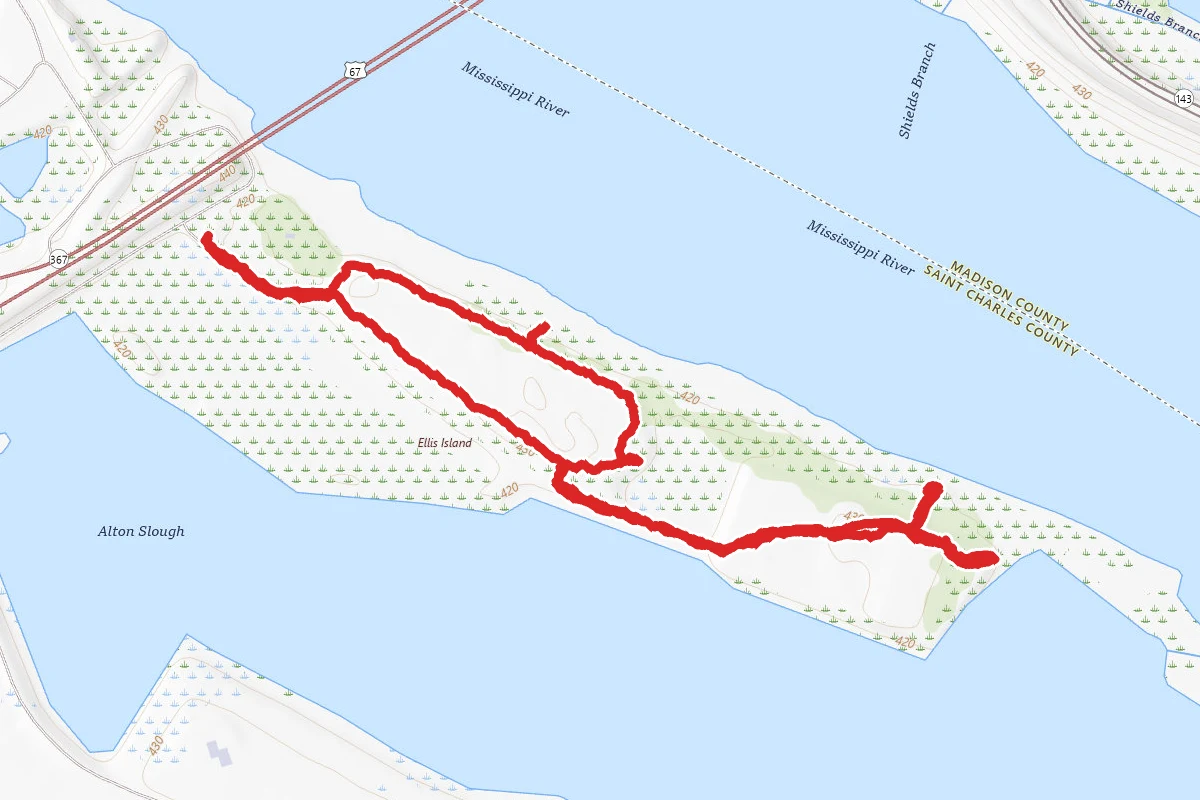 Ellis Island Trail
