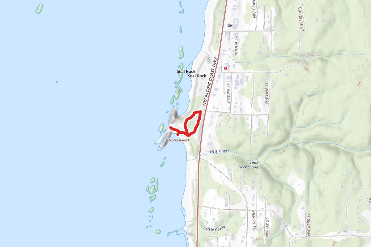 Seal Rock State Recreation Area Trail