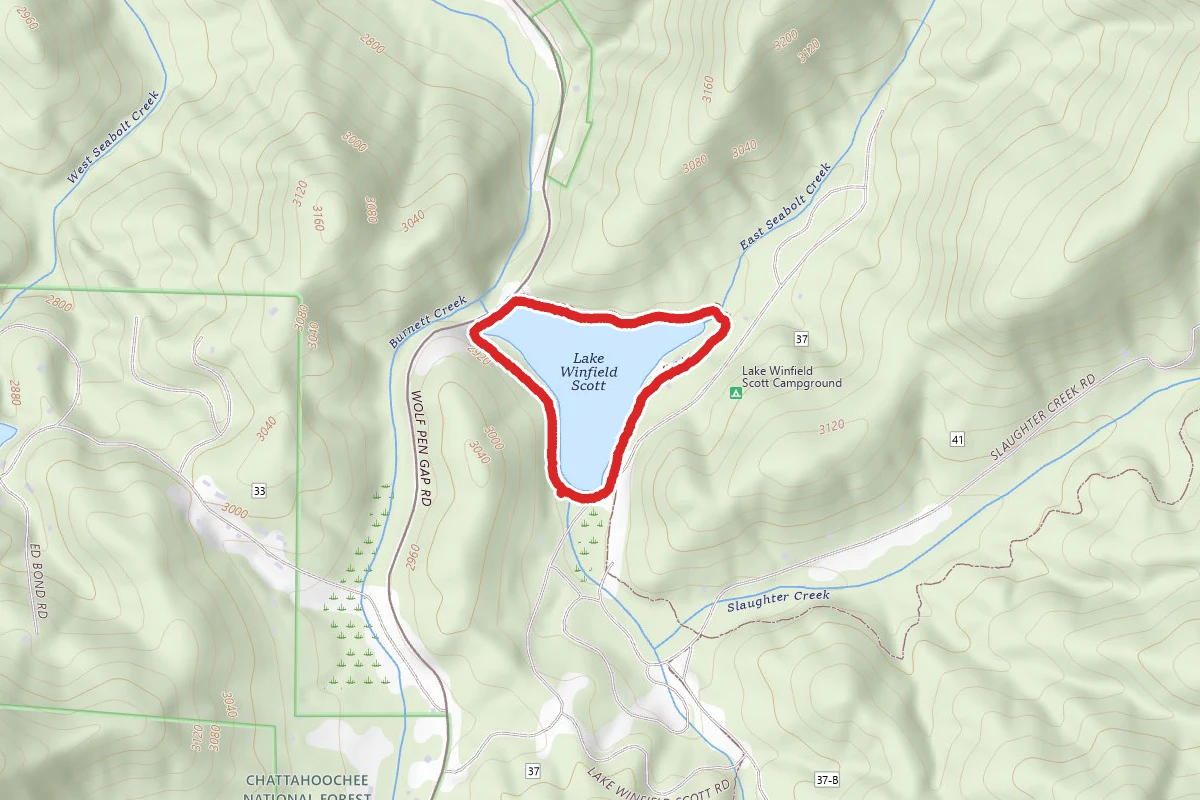 Lake Winfield Scott Trail