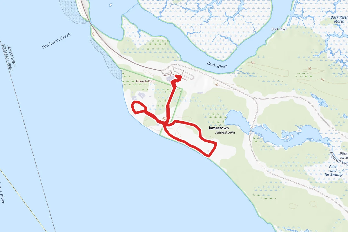 Jamestown Island Trail