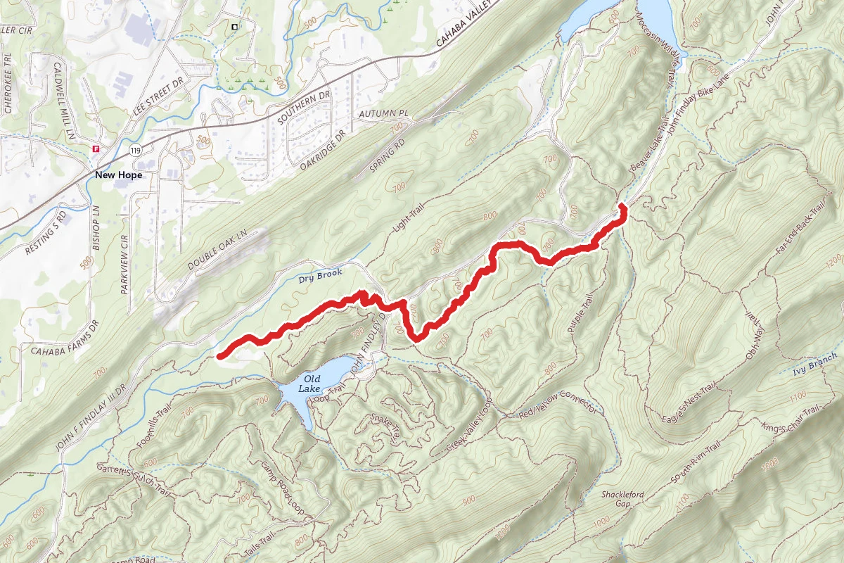 Cat Dog Snake (Red Trail)