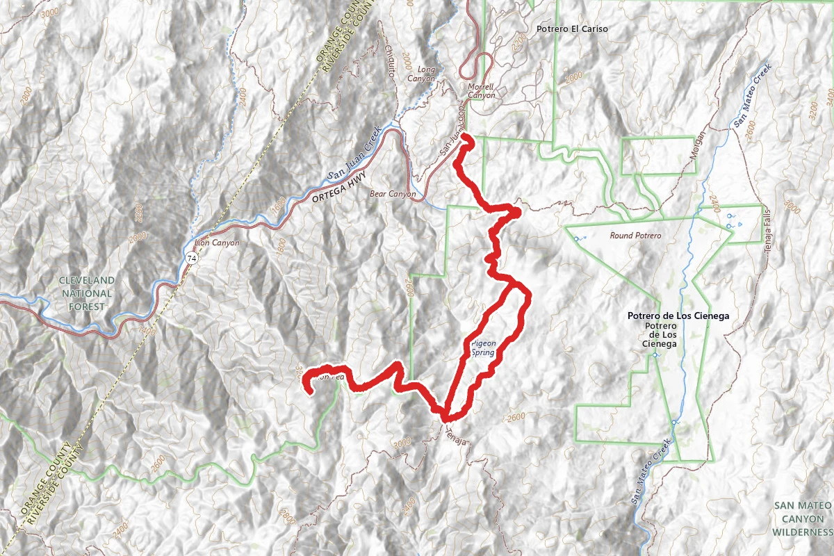 Bear Ridge and Sitton Peak Loop Trail