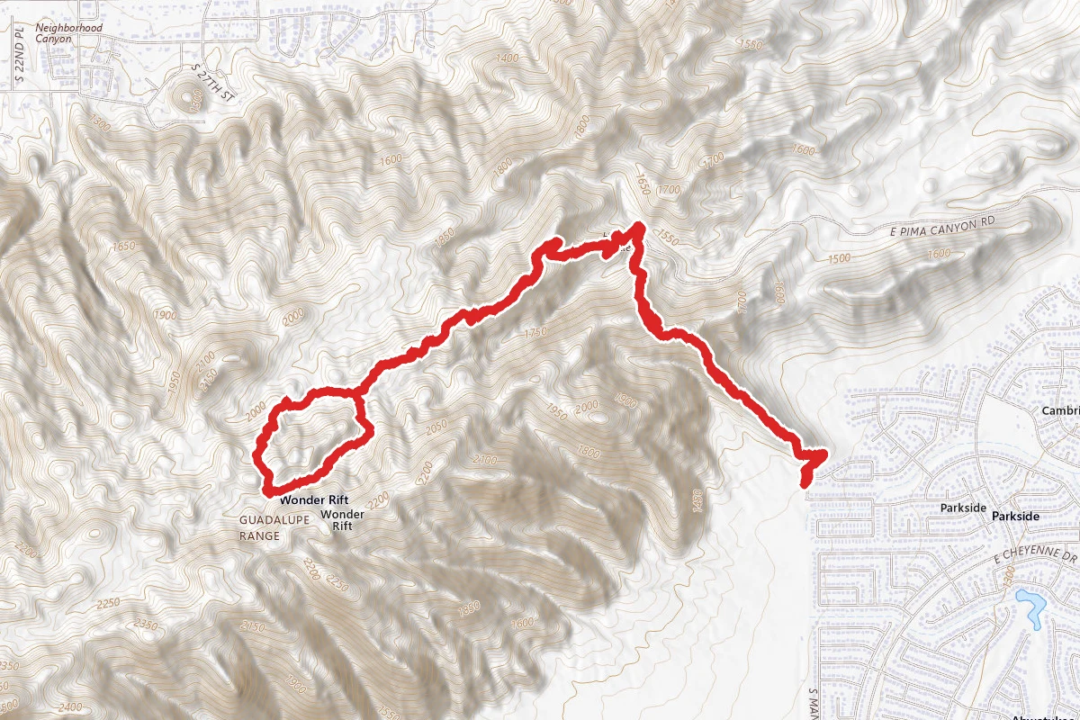 Desert Classic, National Trail, and Hidden Valley Loop