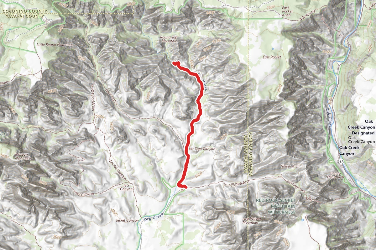Dry Creek OHV Trail