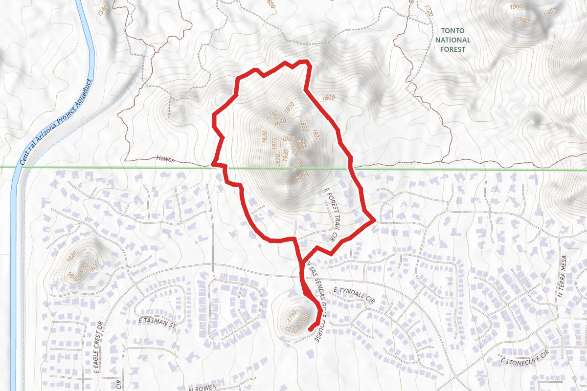 Hawes Trail Loop