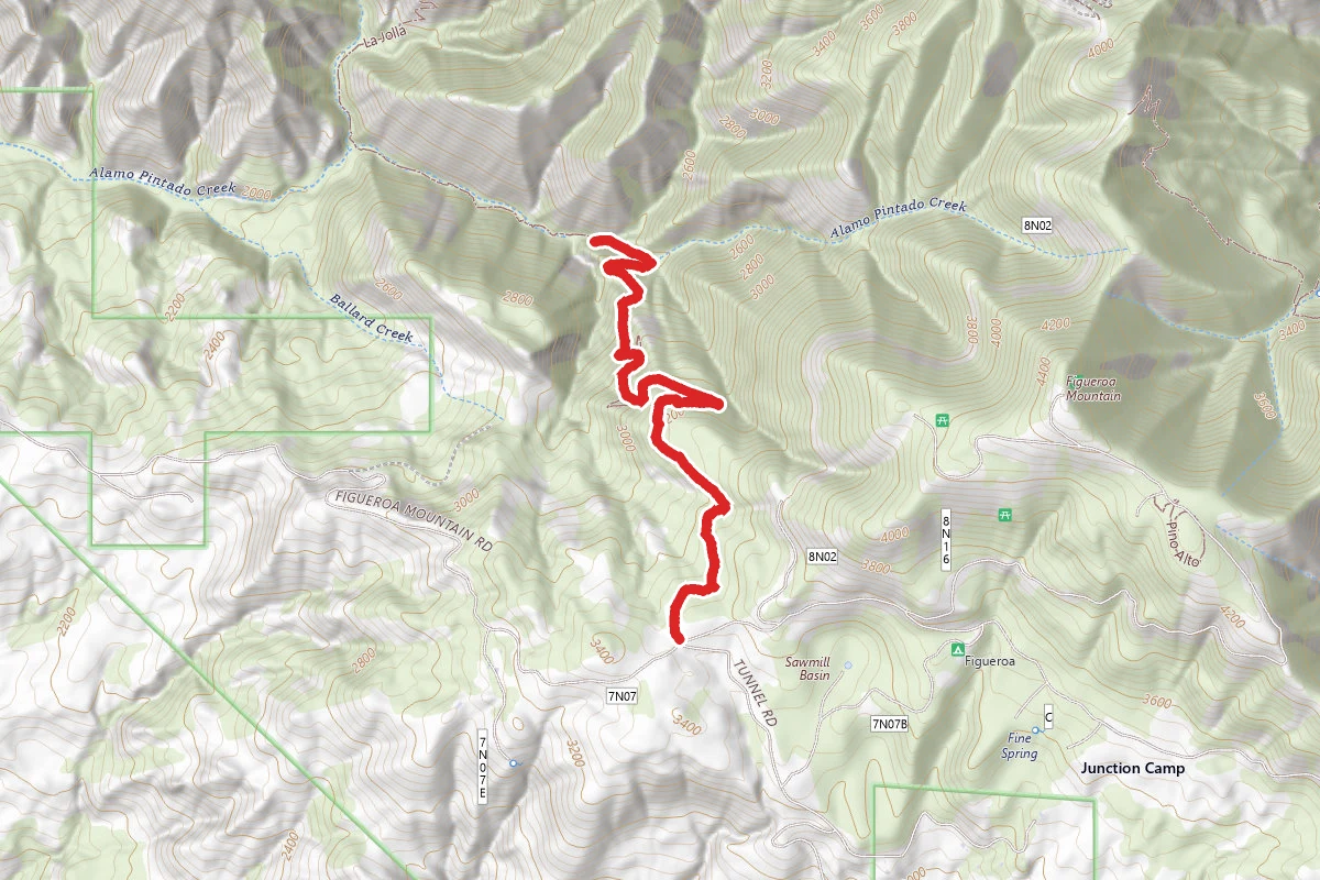 Birbent Canyon Via La Jolla Spring Trail