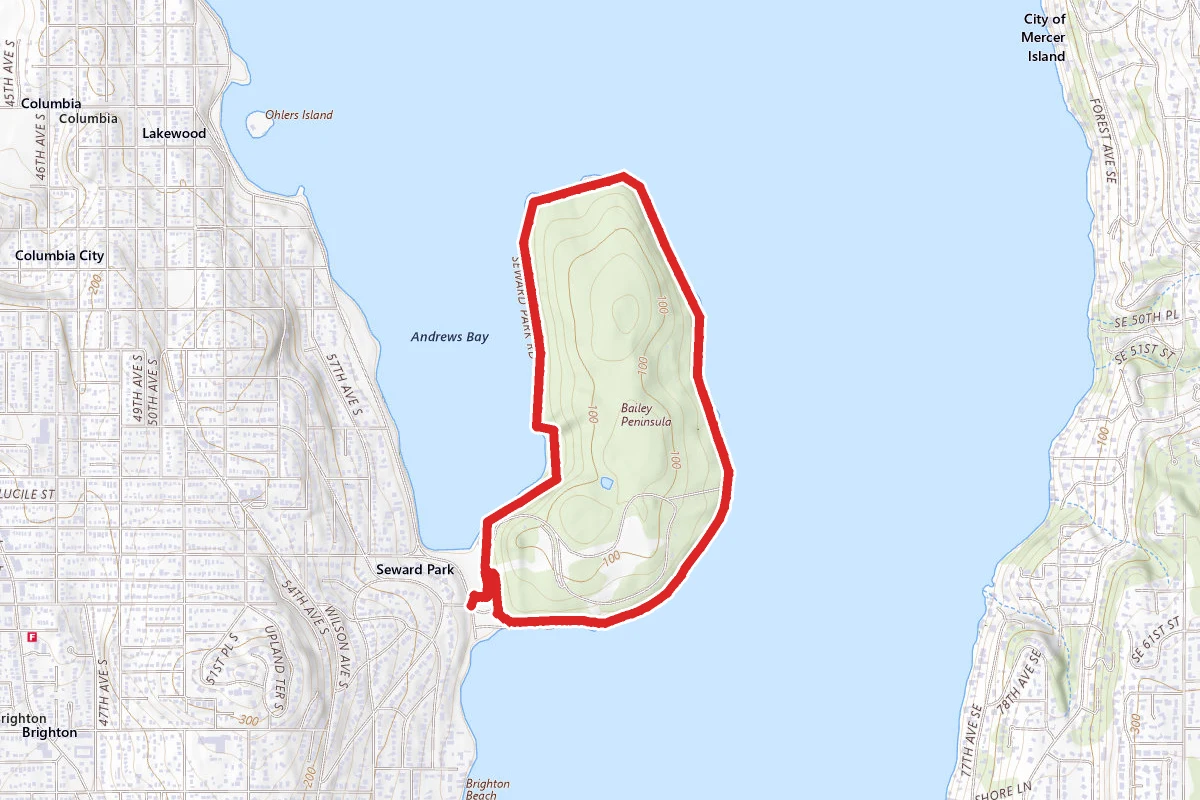 Seward Park Perimeter Loop