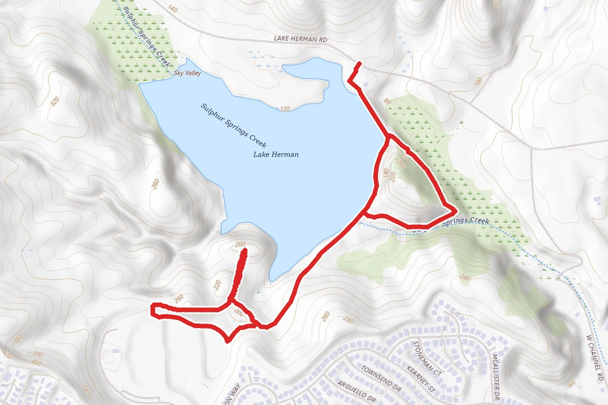 Lake Herman Trail