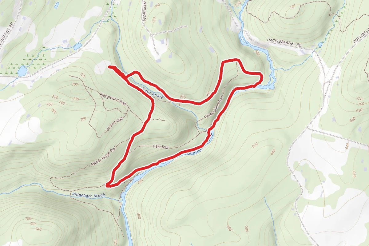 Hacklebarney Loop Trail