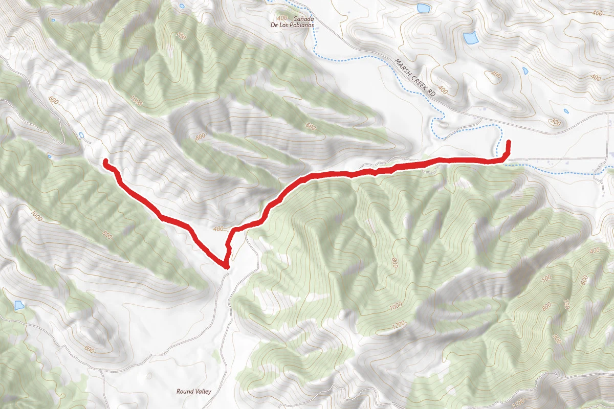 Foxtail Trail Via Miwok and Murphy Meadow Trail