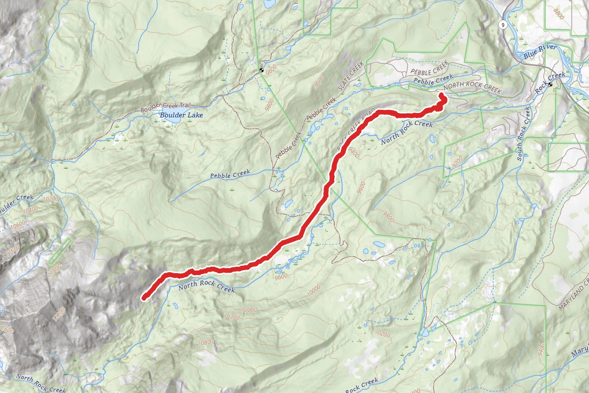 North Rock Creek Trail