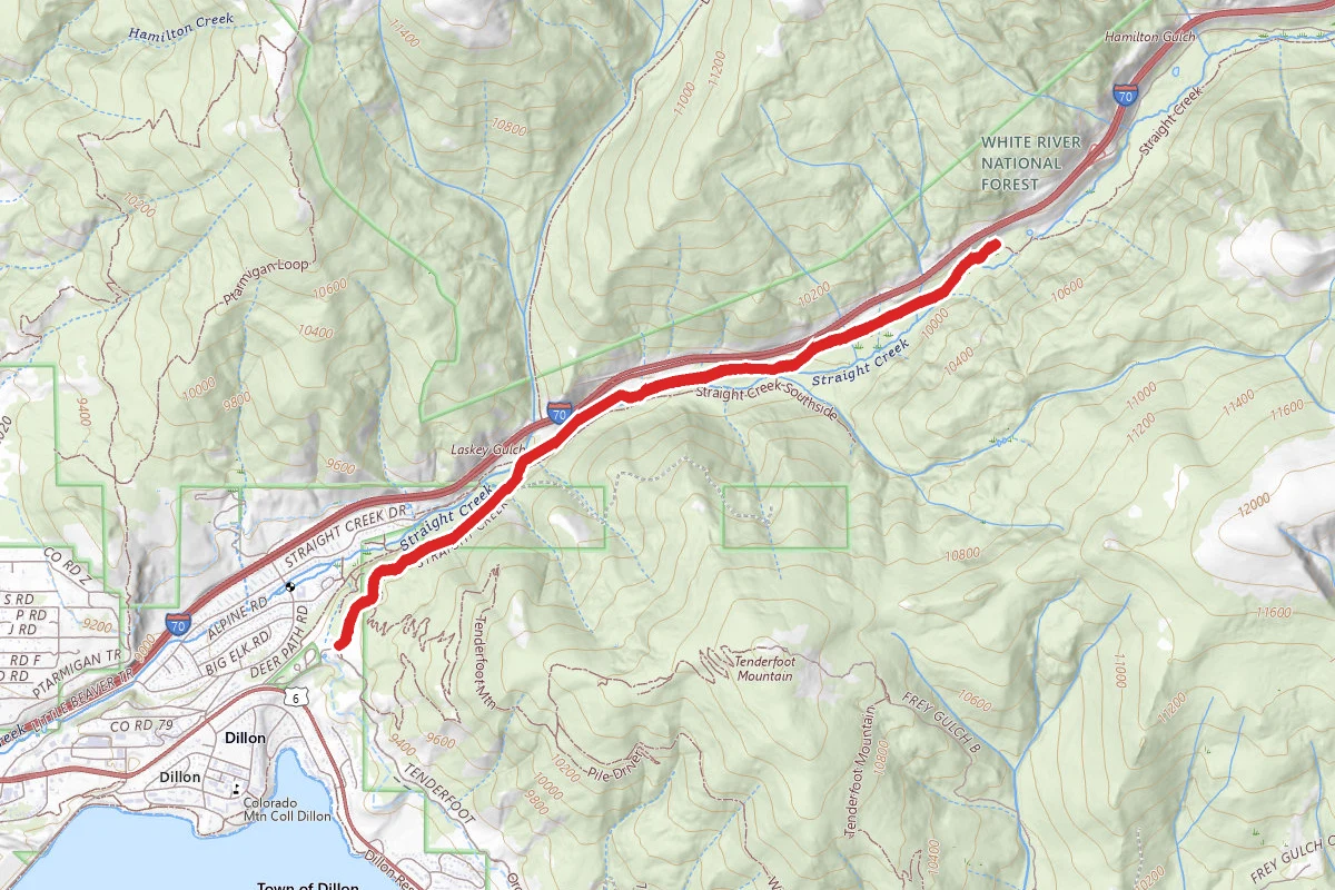 Straight Creek Trail