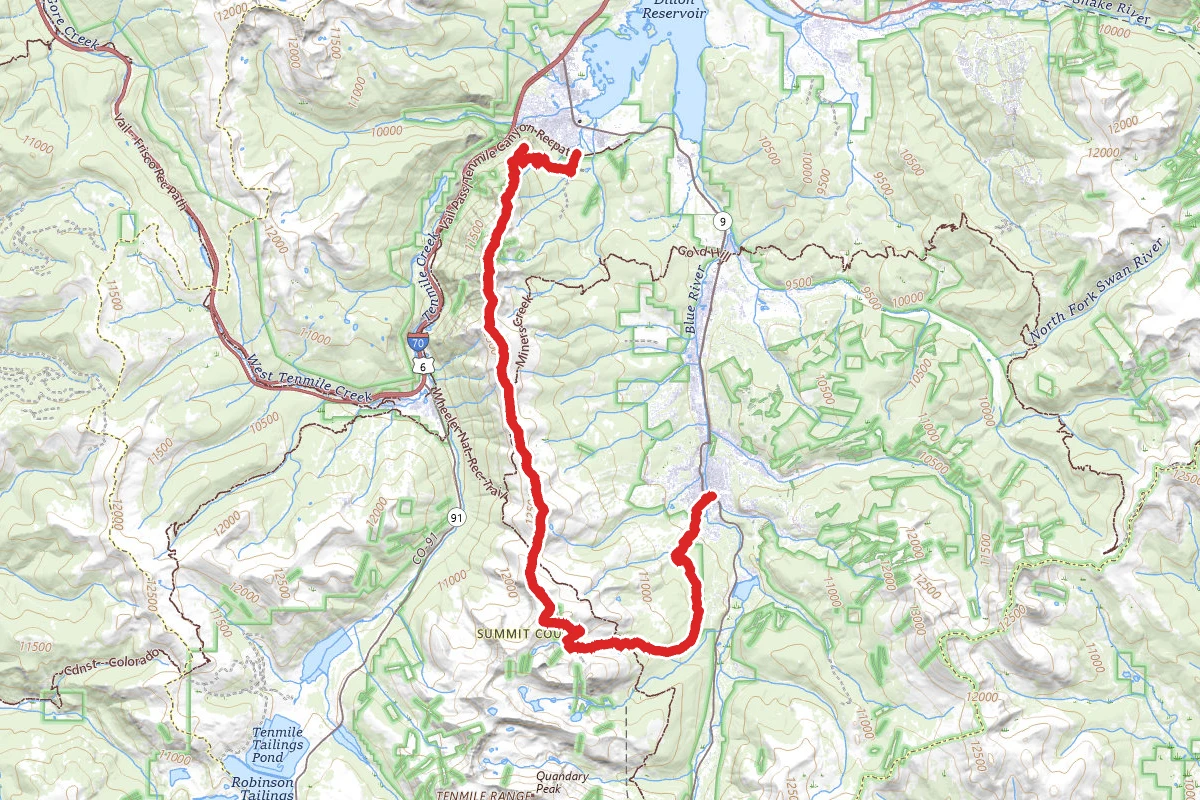 Ten Mile Peak to Peak (Tenmile Range Traverse)