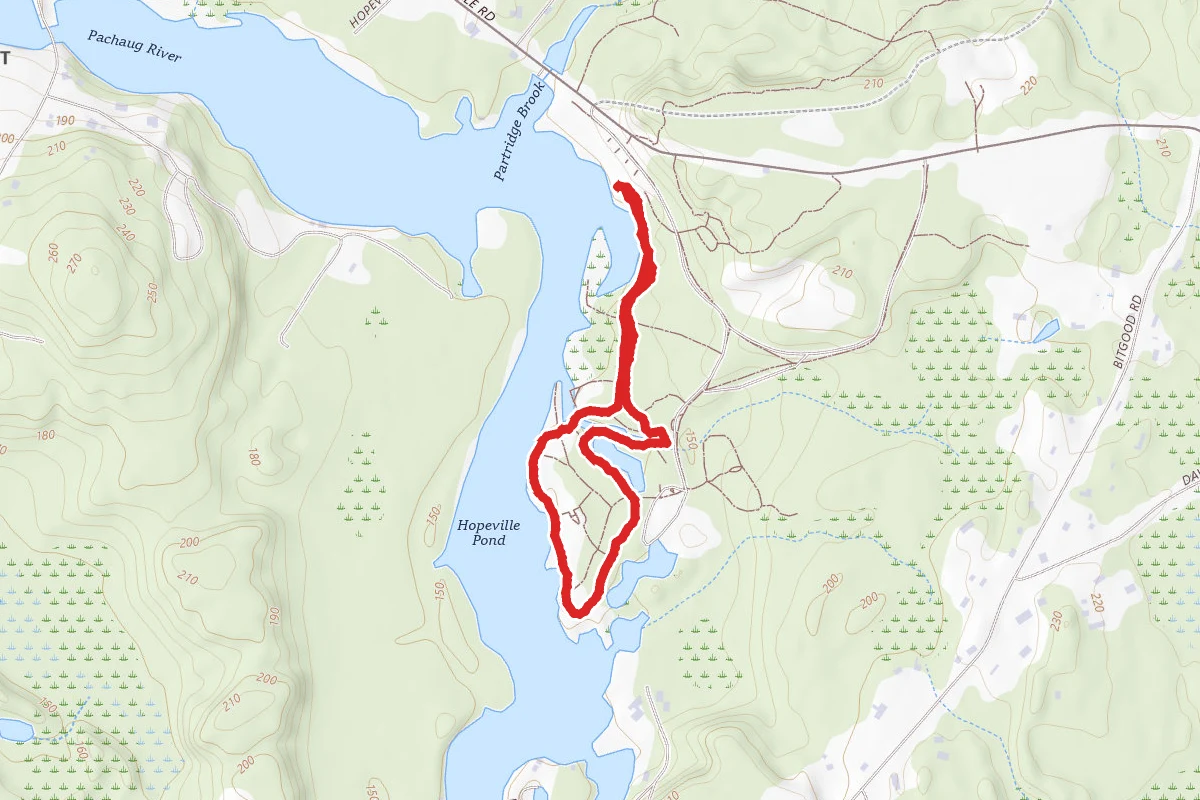 Hopeville Pond State Park Loop